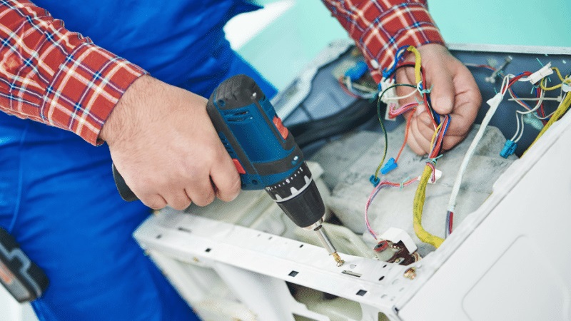 Sancaktepe Baykan Baykan çamaşır makinesi kart tamiri – Su almama arızası orijinal parça ile giderildi. - Teknik servis örneği